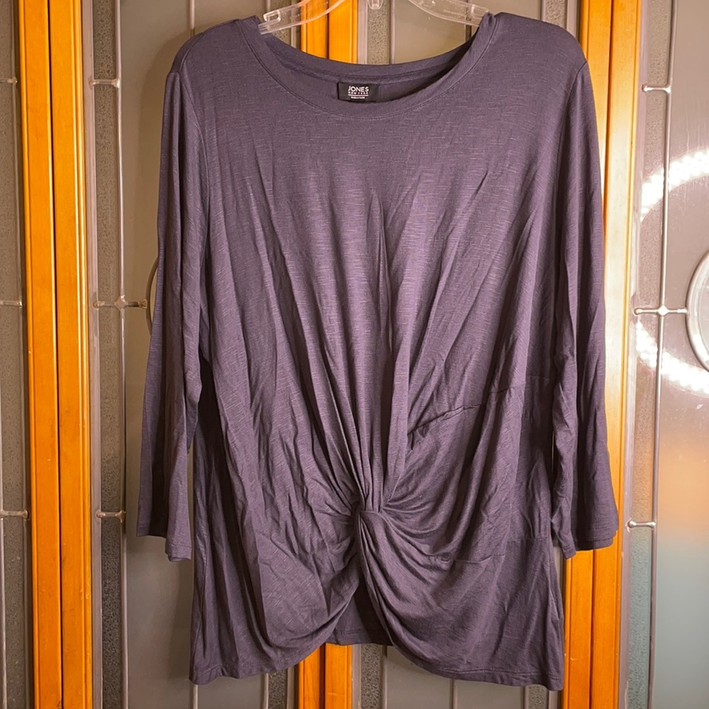 Jones New York Charcoal Women's Top